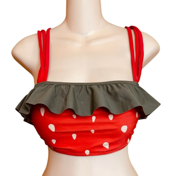 Retro Stage Other - NWT Retro Stage Watermelon Bikini Top sz XXL Red 50s Ruffle